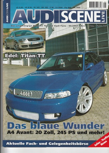Audi scene live 2001 - 05/2001,
