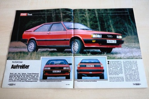 Mot 1980 audi coupe - audi,