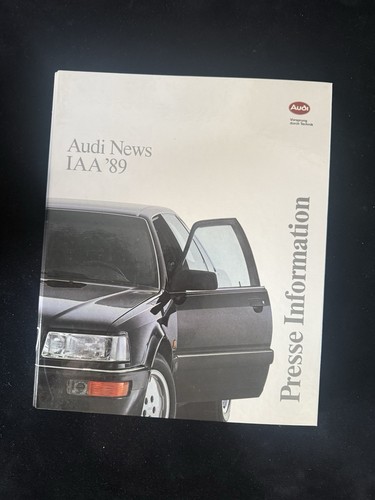 Audi pressemappe press - audi,