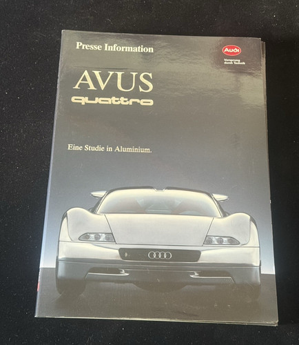 Audi pressemappe presse - pressemappe,