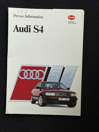 Audi pressemappe press - audi,