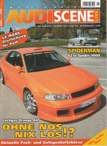 Audi scene live 2002 - audi, 03/2002
