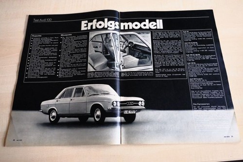 Mot 1972 audi - audi, gl
