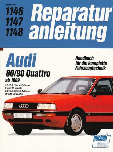 Audi quattro ab1989 - audi, 80/90