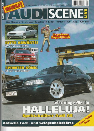 Audi scene live 2001 - audi, 03/2001