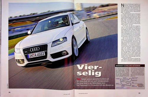 Sport auto 2008 audi 3 - 02/2008, 3.2