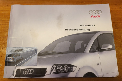 Audi betriebsanleitung mai - betriebsanleitung, "mai