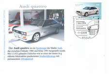 Audi quattro Sonderstempel
