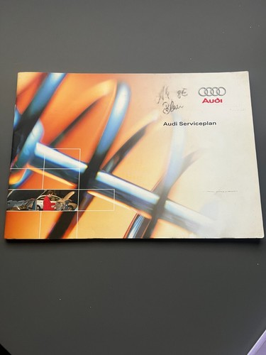 Audi serviceheft - audi, 8e