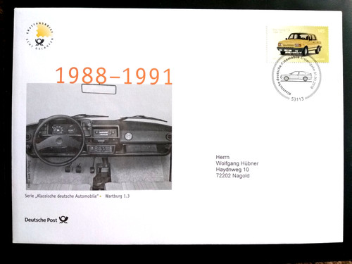 Brd 2018 fdc - brd, 2x
