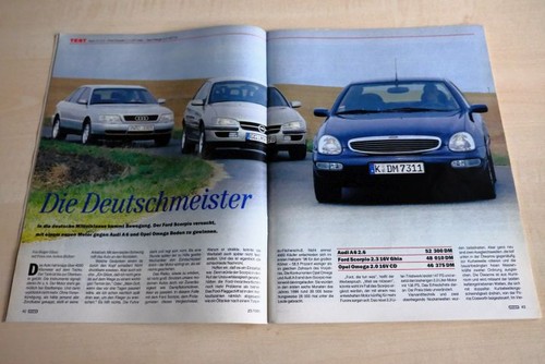 Mot 1996 audi 2 6 - mot, c4