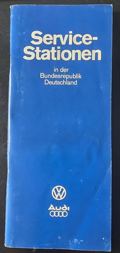 Servicestationen audi 1976 - vw,
