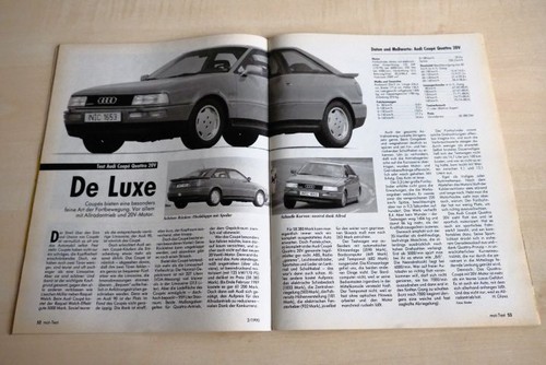 Mot 1990 audi coupe - 02/1990,